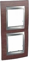 Фото Schneider Рамка Unica MGU66.004V.0M4 двопостова вертикальна