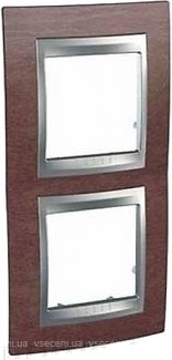 Фото Schneider Рамка Unica MGU66.004V.0M4 двопостова вертикальна