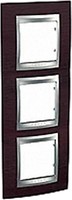 Фото Schneider Рамка Unica MGU66.006V.0M3 трьохпостова вертикальна