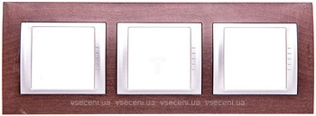 Фото Schneider Рамка Unica MGU66.006V.0M4 трьохпостова вертикальна