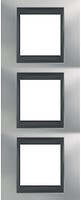 Фото Schneider Рамка Unica MGU66.006V.238 трьохпостова вертикальна