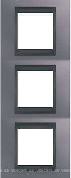Фото Schneider Рамка Unica MGU66.006V.298 трьохпостова вертикальна