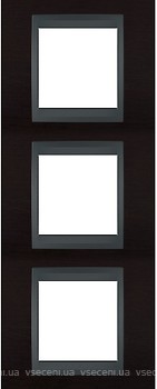 Фото Schneider Рамка Unica MGU66.006V.2M3 трьохпостова вертикальна