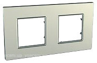 Фото Schneider Рамка Unica Quadro MGU6.704.57 двопостова