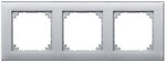 Фото Schneider Рамка Merten M-Plan MTN486360 трипостова