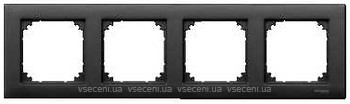 Фото Schneider Рамка Merten M-Plan MTN486414 четырехпостовая
