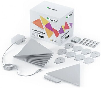 Фото Nanoleaf Shapes Mini Triangles Starter Kit Apple HomeKit