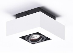 Фото Azzardo Nikea 1 GU10 WH+BK (AZ4430)