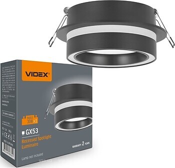 Фото Videx GX53 Black (VL-SPF34R-B)