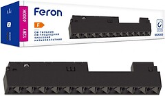 Фото Feron MGN300 12W 4000K чорний (41929)