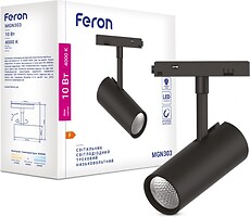 Фото Feron MGN303 10W 4000K чорний (41946)