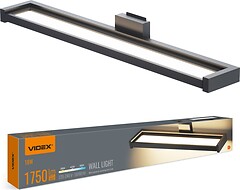 Фото Videx WL02 18W 2800K-4000K-6000K Black (VL-WL02-18CSB)