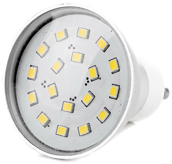 Фото Brille LED GU10 4.8W 20 pcs CW MR16 SMD2835 (L70-004)