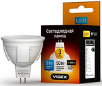 Фото Videx MR16 5W 3000K GU5.3 (VL-MR16-05533/23399)