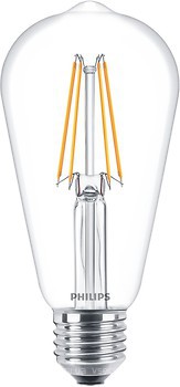 Фото Philips LED Classic Filament ST64 6-70W 2700K E27 WW CL ND APR