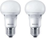 Фото Philips Essential LEDBulb A60 5W 3000K E27 Набор 2 шт