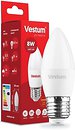 Фото Vestum Led C37 8W 3000K 220V E27 (1-VS-1310)