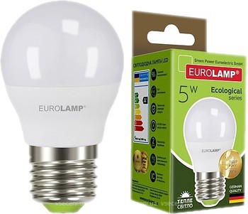 Фото Eurolamp LED EKO G45 5W 3000K E27 (LED-G45-05273(P))