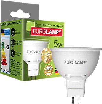 Фото Eurolamp LED EKO MR16 5W 4000K GU5.3 (LED-SMD-05534(N)dim)