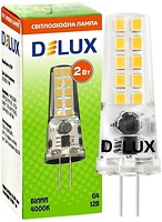 Фото Delux G-4E 2W 4000K 12V G4 (90013163)