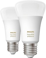 Фото Philips Hue 8.5W E27 White Ambiance Dual Pack (8718699673369)