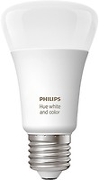 Фото Philips Hue 9W E27 White and Color Ambiance Single Bulb (8718699673109)