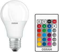 Фото Osram LED Star Classic A60 9W 2700K E27 RGBW Набір 2 шт. (4058075430891)