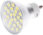 Фото Brille LED GU10 3.3W 24 pcs CW MR16 230V SMD5050 LedLumen (128969118)