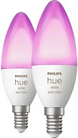 Фото Philips Hue 5.3W E14 Набор 2 шт (929002294205)