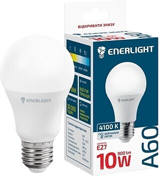 Фото Enerlight A60 10W 4100K E27 Набір 5 шт (A60E2710SMDNFRX5)