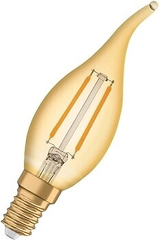 Фото Osram Vintage 1906 Classic BA 22 Filament 2.5W 824 Gold E14 (4099854091537)