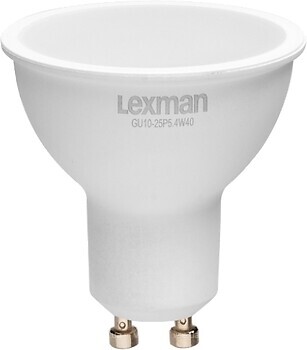 Фото Lexman Led GU10 5.4W 510LM 4000K Набір 3 шт (86558708)