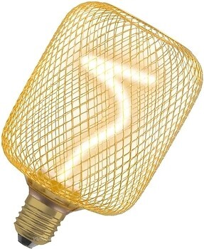 Фото Osram Decor Led Spiral Filament Square 18 100 Gold Dim 3.5W 818 E27 (4058075840225)