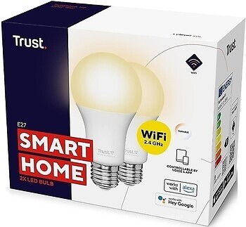 Фото Trust Smart WiFi LED Candle Ambience E27 806 Lm 1800-6500K White (71285)