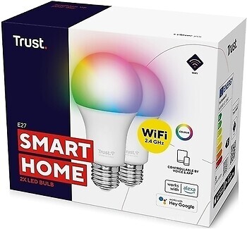 Фото Trust Smart WiFi LED Candle Ambience E27 806 Lm 1800-6500K White & Colour RGBCW (71281)