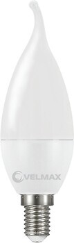 Фото Velmax V-C37 6W E14 4100K (21-13-24)