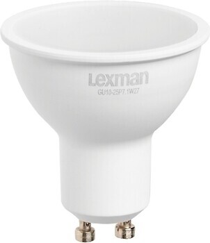 Фото Lexman Led GU10 7.1W 670LM 4000K Набір 3 шт (86558720)