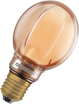 Фото Osram LED Vintage 1906 Globe 80 Filament O Lamp DIM 4W 818 Gold E27 (44058075846067)