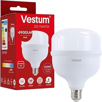 Фото Vestum T140 50W 6500K 220V E27 (1-VS-1610)