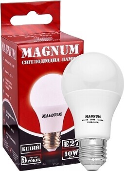 Фото Magnum BL60 10W 4100K E27 Набір 3 шт (90019895)