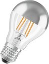 Фото Osram A50 Filament Mirror Silver DIM 6.5W 827 E27 (4058075132917)