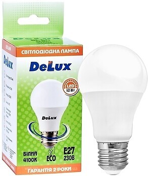 Фото Delux BL60 12W 4100K E27 Набор 3 шт (90019898)