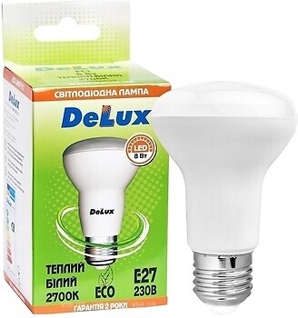 Фото Delux FC1 R63 8W 2700K E27 Набір 3 шт (90019887)