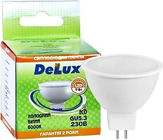 Фото Delux JCDR 220V 7W 6000K GU5.3 Набор 3 шт (90019894)
