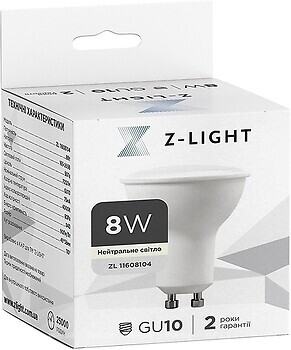 Фото Z-Light LED ZL1032 MR16 GU10 8W 4000K (ZL11608104)