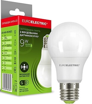 Фото Euroelectric A60 9W E27 4000K (LED-A60-09274(ST))