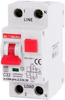Фото E.Next e.rcbo.pro.2.C32.30 (p0720011)
