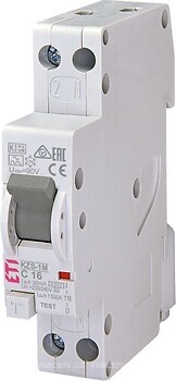 Фото ETI KZS-1M 1p+N A C16/0.03 6kA (2175224)