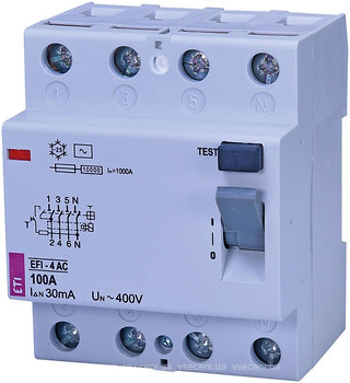 Фото ETI EFI-4 AC 100/0.03 (2062151)