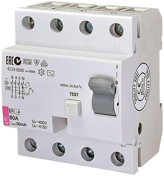 Фото ETI EFI-4 AC 80/0.03 (2062145)